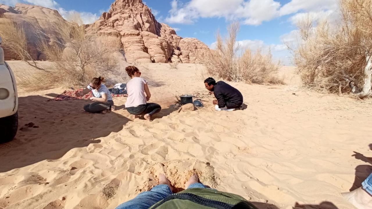 Wadi Rum Desert Secret Camp וואדי רם מראה חיצוני תמונה